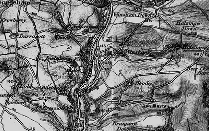 Old map of Knowle in 1897
