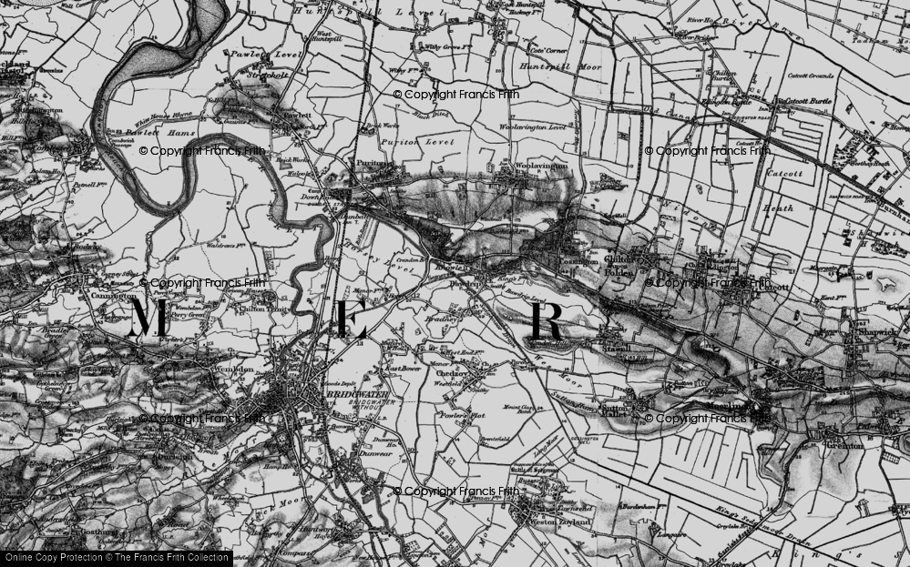 Old Map of Knowle, 1898 in 1898