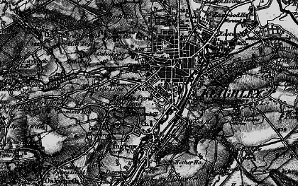 Old map of Knowle Park in 1898