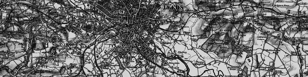 Old map of Knowsthorpe in 1896
