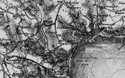 Old map of Kennack Sands in 1895