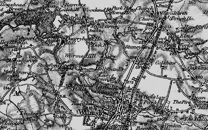 Old map of Lacey Green in 1896