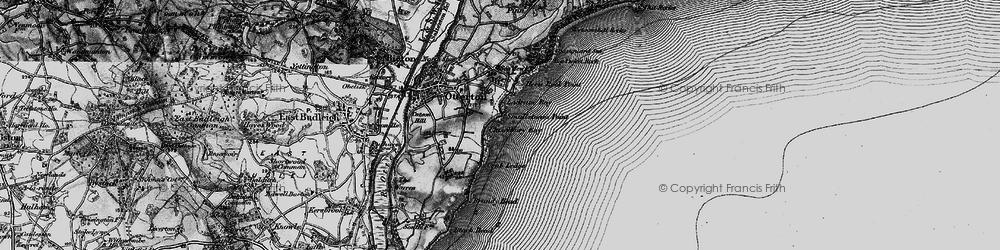 Old map of Brandy Head in 1897