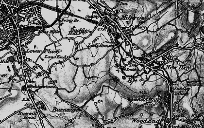 Old map of Lady House in 1896