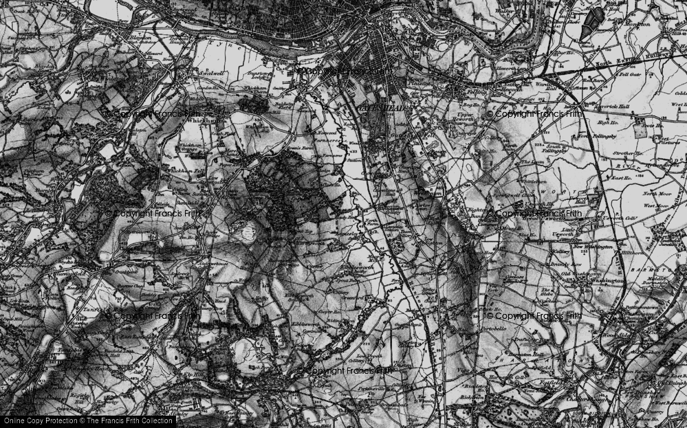 Old Map of Lady Park, 1898 in 1898