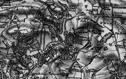 Old map of Lady Wood in 1898