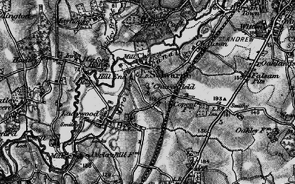 Old map of Ladywood in 1898