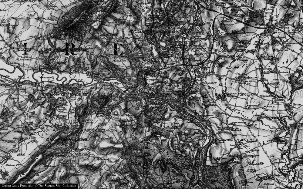 Old Map of Ladywood, 1899 in 1899