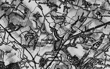 Old map of Laffak in 1896