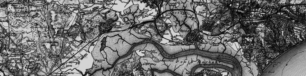 Old map of Arne Bay in 1895
