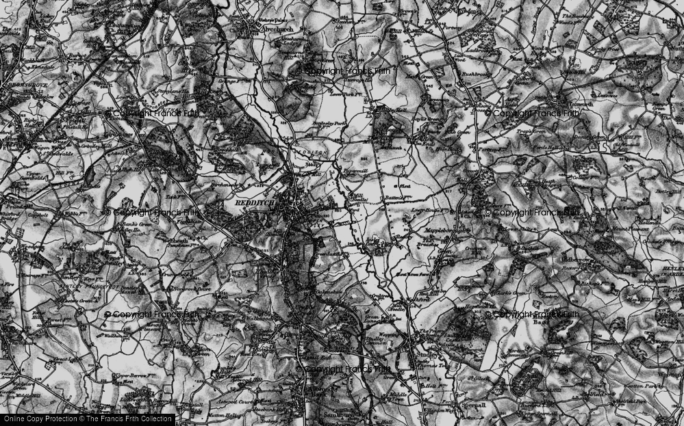Old Map of Lakeside, 1898 in 1898