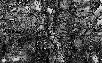 Old map of Lambley in 1897