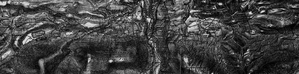 Old map of Lambley in 1897