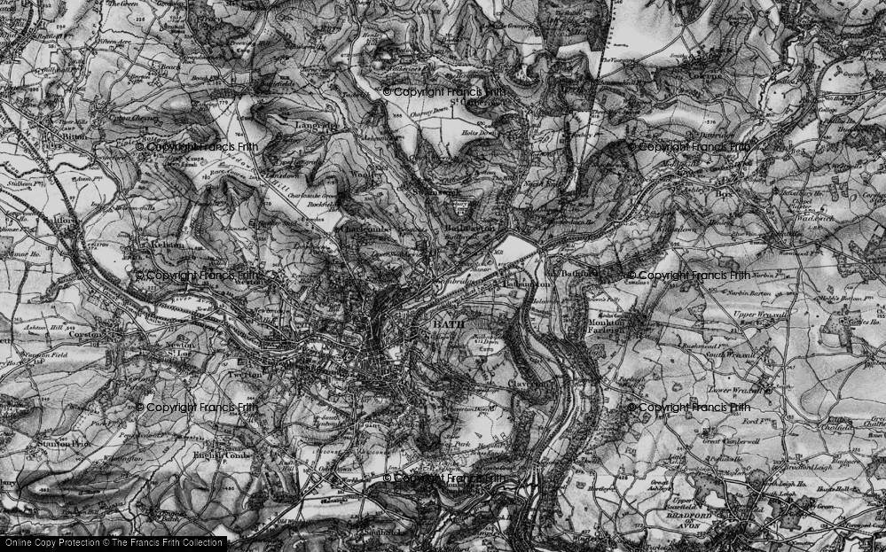 Old Map of Lambridge, 1898 in 1898