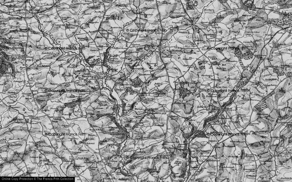 Old Maps Of Lana Lake, Devon - Francis Frith