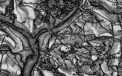 Old map of Landshipping in 1898