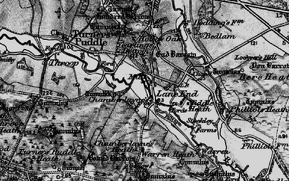 Old map of Culeaze in 1897