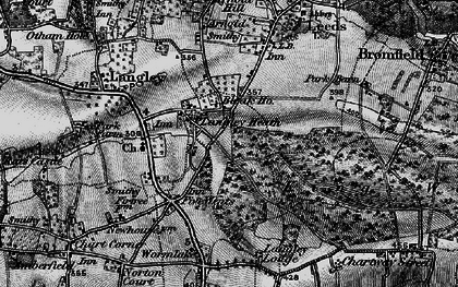 Old map of Abbey Wood in 1895