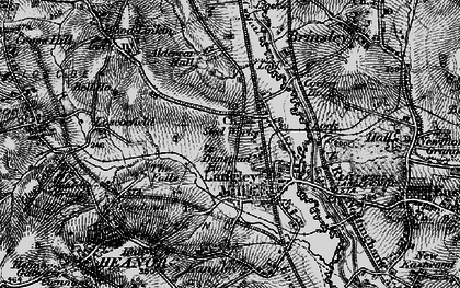 Old map of Langley Mill in 1895