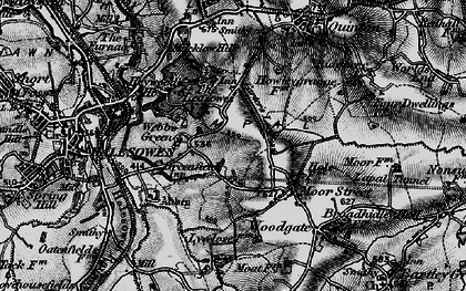 Old map of Lapal in 1899