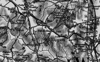 Old map of Lapworth in 1898