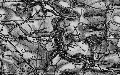 Old map of Larrick in 1895