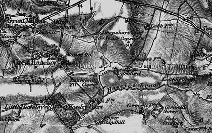 Old map of Latchford in 1895