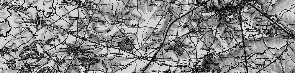 Old map of Lawford Heath in 1898