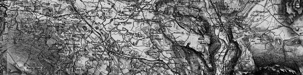 Old map of Lawkland in 1898