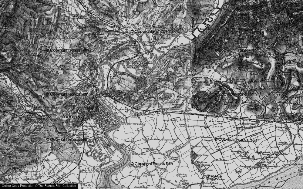 Old Map of Lawrence Hill, 1897 in 1897