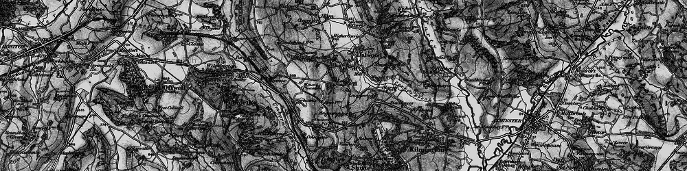 Old map of Bakers Mead in 1898
