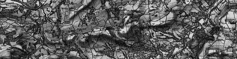Old map of Leadgate in 1898