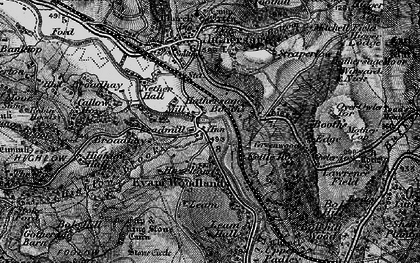 Old map of Leadmill in 1896