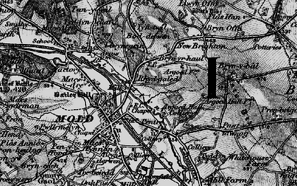 Old map of Leadmill in 1897