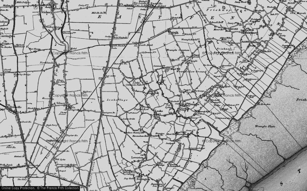 Old Map of Leake Fold Hill, 1898 in 1898