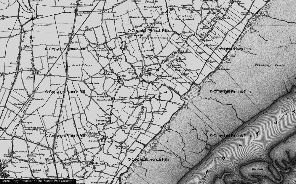 Old Map of Leake Hurn's End, 1898 in 1898