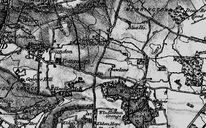 Old map of Windlestone Grange in 1897