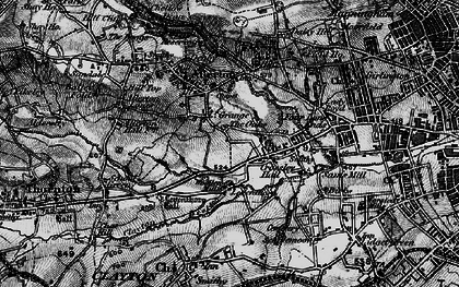 Old map of Leaventhorpe in 1896