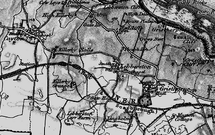 Old map of Lebberston in 1898