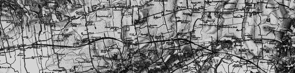 Old map of Lee Chapel in 1896