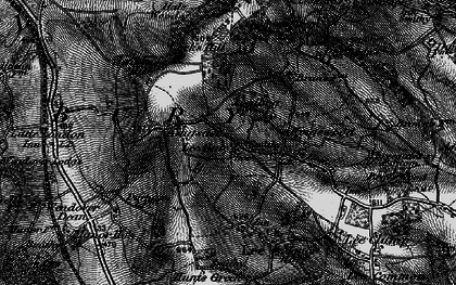 Old map of Lee Gate in 1895