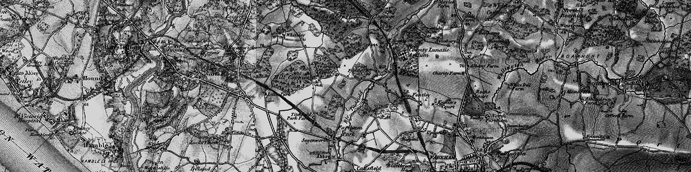 Old map of Lee Ground in 1895