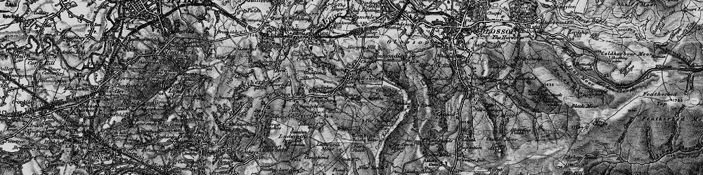 Old map of Lee Head in 1896