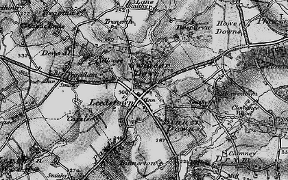 Old map of Leedstown in 1896