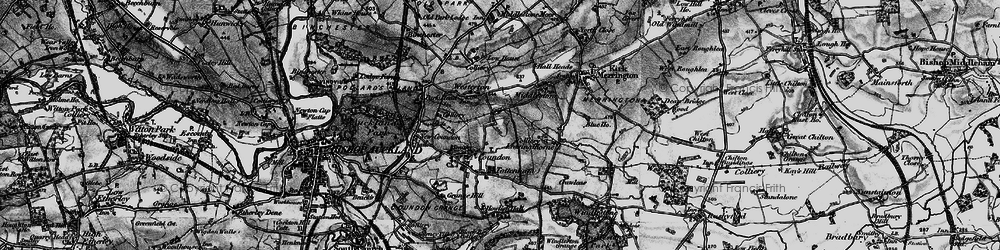 Old map of Leeholme in 1897