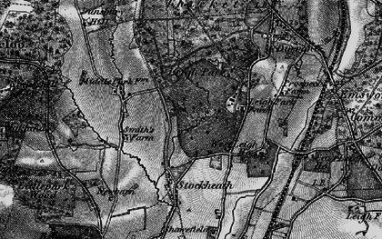 Old map of Leigh Park in 1895