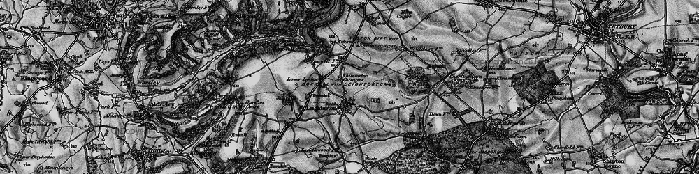 Old map of Leighterton in 1897