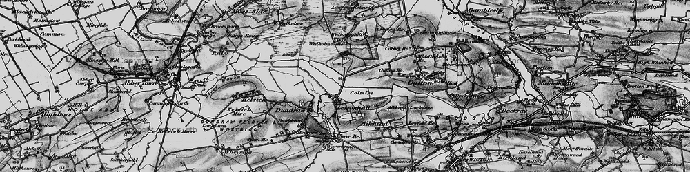 Old map of Lessonhall in 1897
