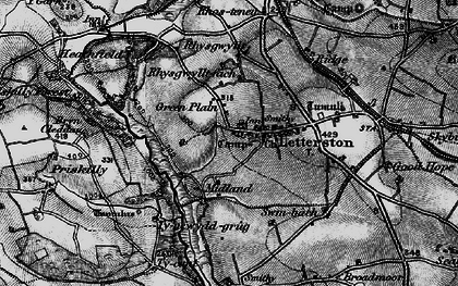 Old map of Ty-cant in 1898