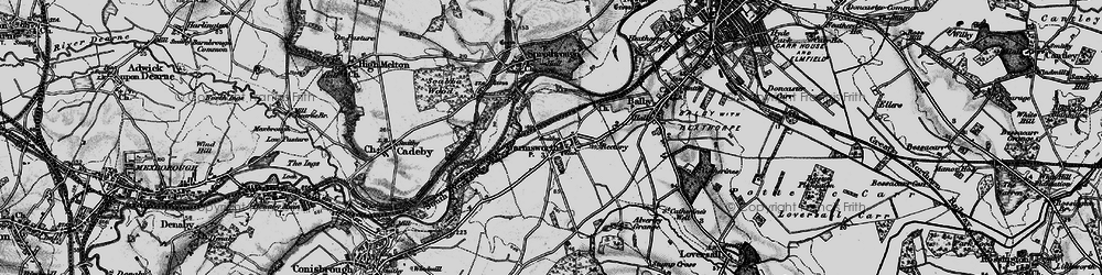 Old map of Levitt Hagg in 1895